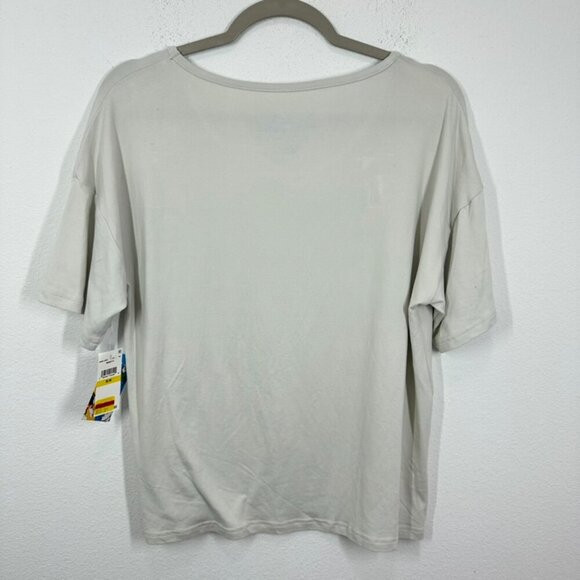 Mickey Mouse Disney Grey Graphic Pajama Top Women's Size Medium Adorable NWT Med - Picture 6 of 8